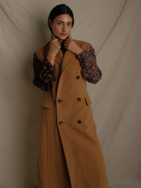 Junya Watanabe Reversible Floral Trench Coat