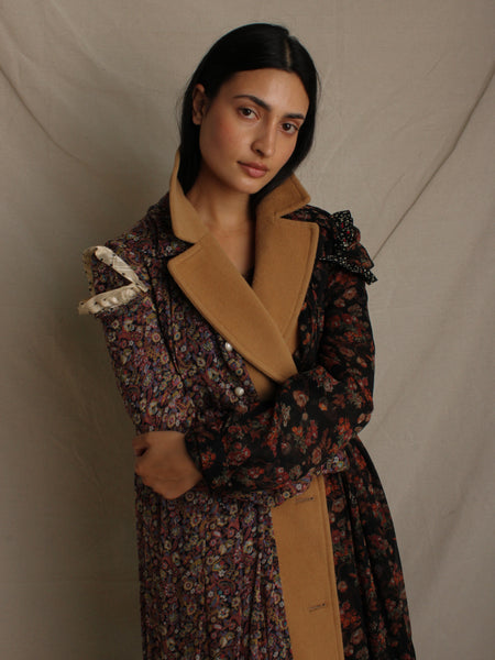 Junya Watanabe Reversible Floral Trench Coat
