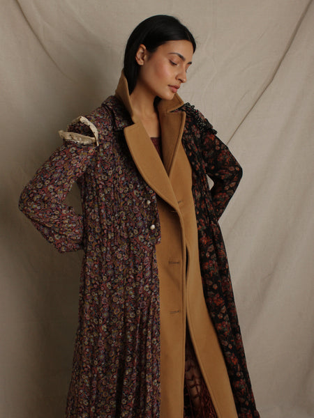 Junya Watanabe Reversible Floral Trench Coat