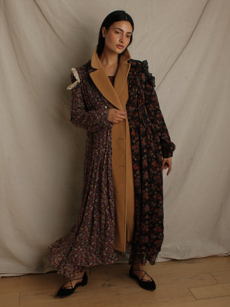 Junya Watanabe Reversible Floral Trench Coat