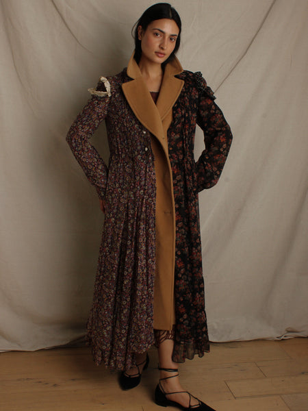 Junya Watanabe Reversible Floral Trench Coat