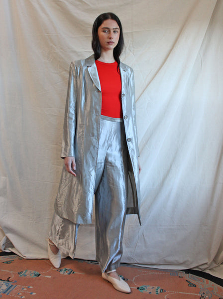 Kenzo Silver Linen Ensemble