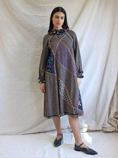 Koos van den Akker Patchwork Tunic Dress