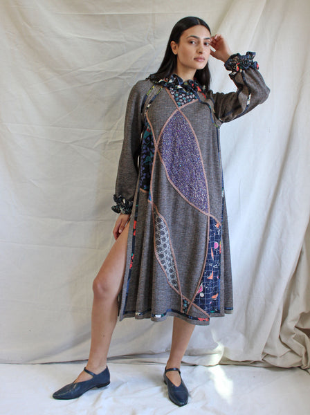Koos van den Akker Patchwork Tunic Dress