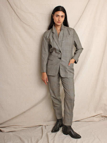 Loewe 70s Houndstooth Check Suit