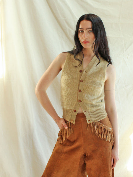 30s Mohair Sweater Vest