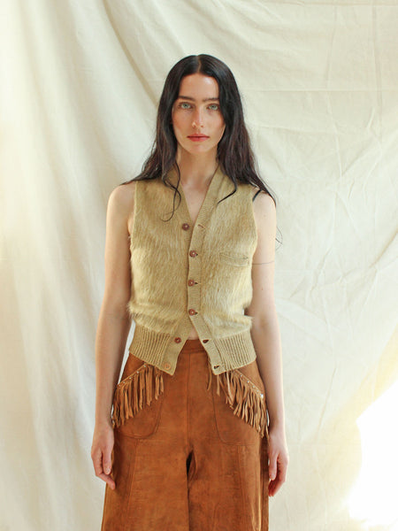 30s Mohair Sweater Vest