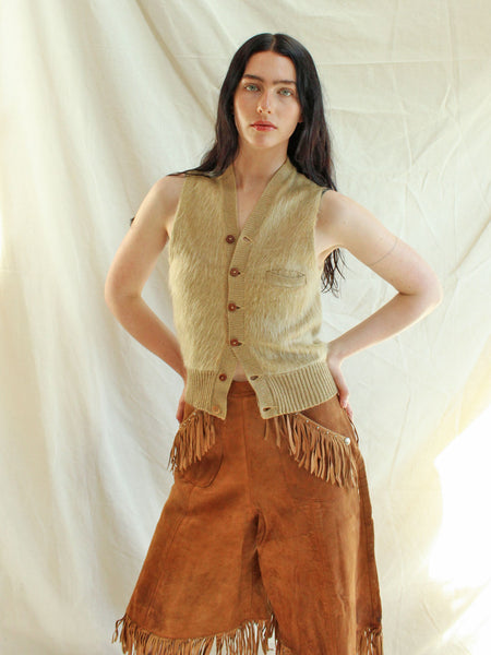 30s Mohair Sweater Vest