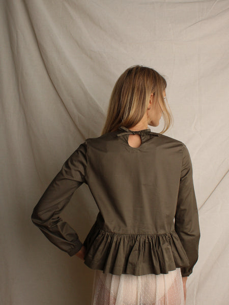 Molly Goddard Peplum Top