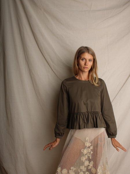 Molly Goddard Peplum Top