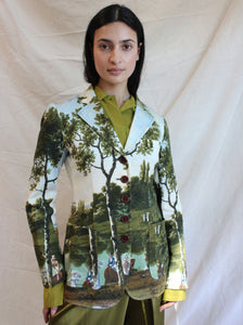 Moschino Scenic Painting Blazer
