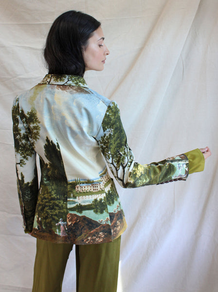 Moschino Scenic Painting Blazer