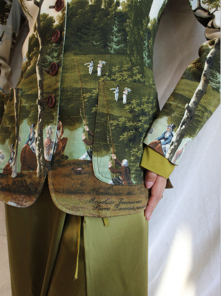 Moschino Scenic Painting Blazer