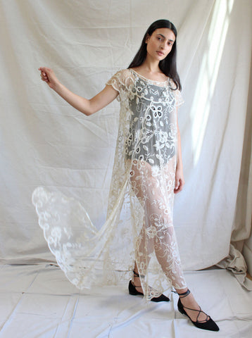 20s Net Lace Dress