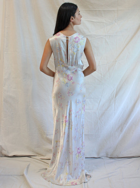 40s Floral Slip Dress