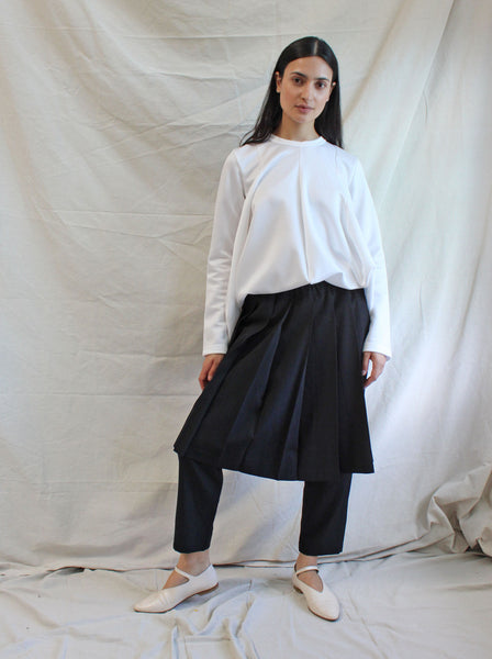 Comme des Garçons Pleated Skirt Pants