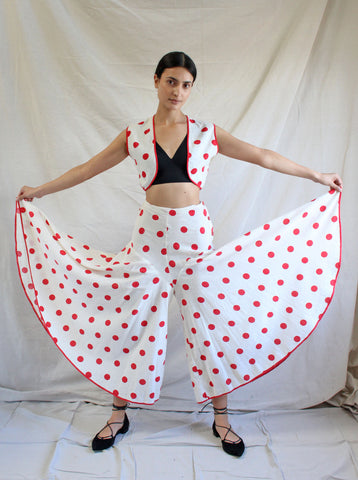 20s/30s Polka Dot Beach Pajamas