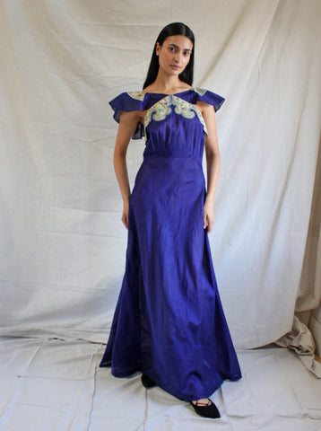 30s Purple Gown
