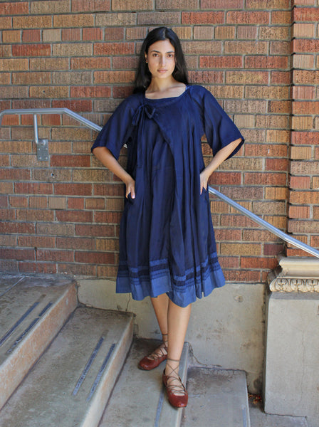 Comme des Garçons Navy Tent Dress