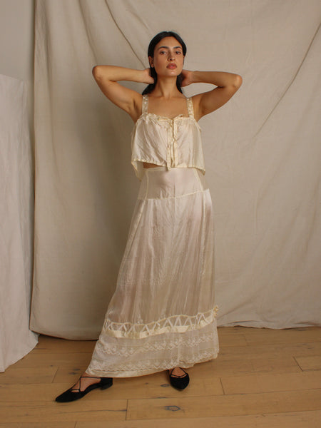 Antique Tissue Silk Ensemble