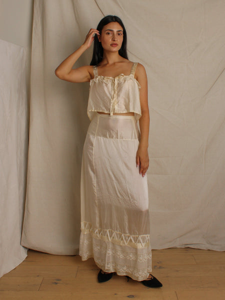Antique Tissue Silk Ensemble