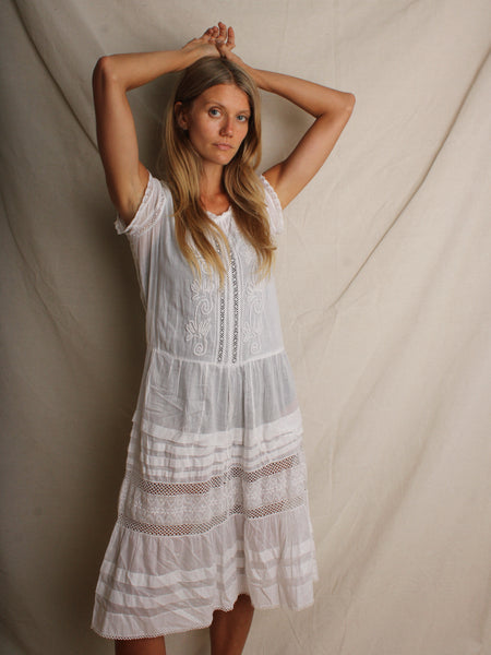Victorian Cotton Dress