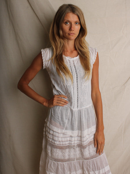 Victorian Cotton Dress