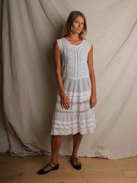 Victorian Cotton Dress
