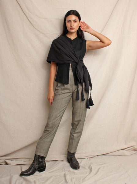 Vivienne Westwood Worlds End Black Scarf