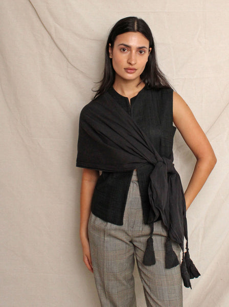 Vivienne Westwood Worlds End Black Scarf
