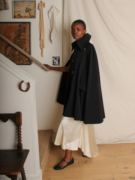 Yohji Yamamoto Cape Coat