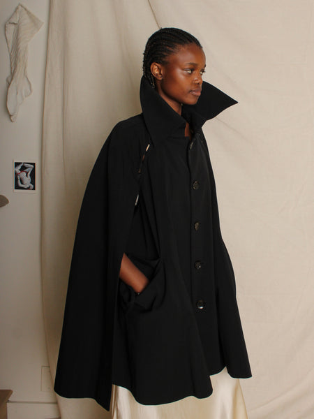 Yohji Yamamoto Cape Coat