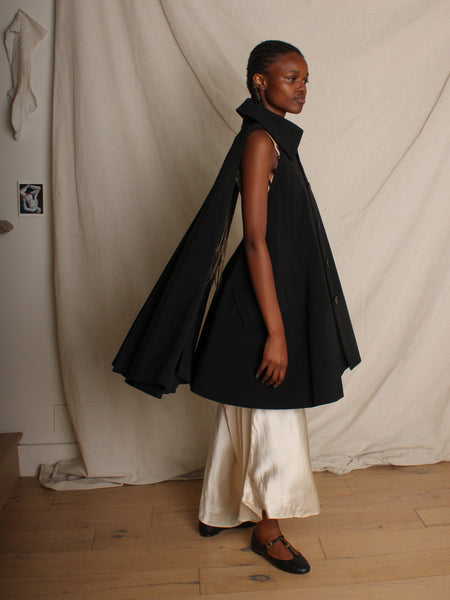 Yohji Yamamoto Cape Coat