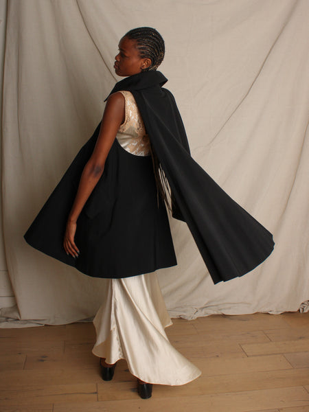 Yohji Yamamoto Cape Coat