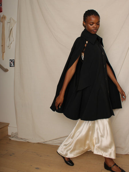 Yohji Yamamoto Cape Coat