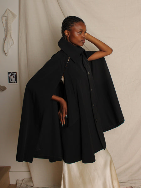 Yohji Yamamoto Cape Coat
