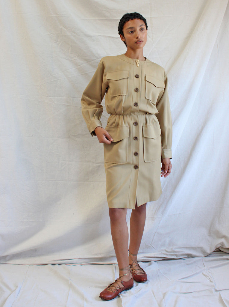 Ysl Safari Dress