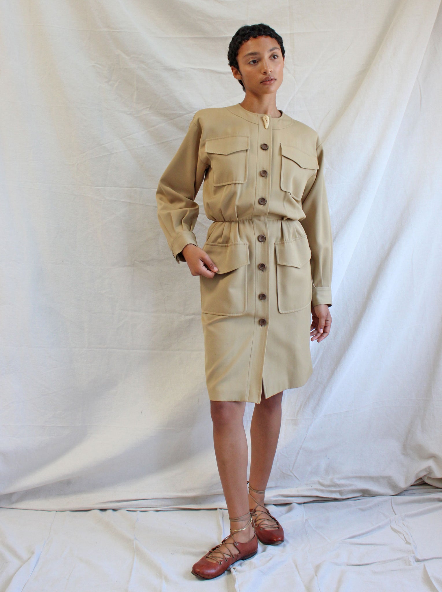 Ysl Safari Dress