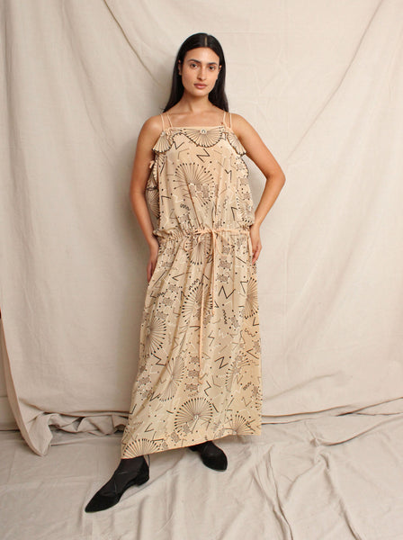 Zandra Rhodes Drop Waist Dress