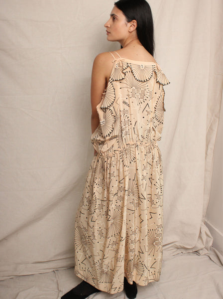 Zandra Rhodes Drop Waist Dress