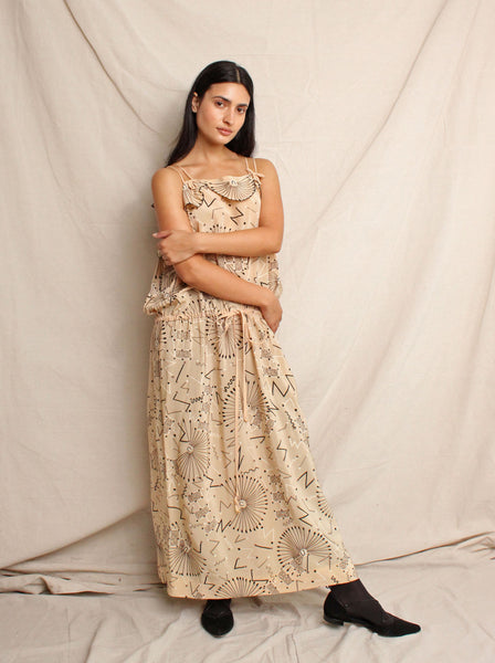 Zandra Rhodes Drop Waist Dress