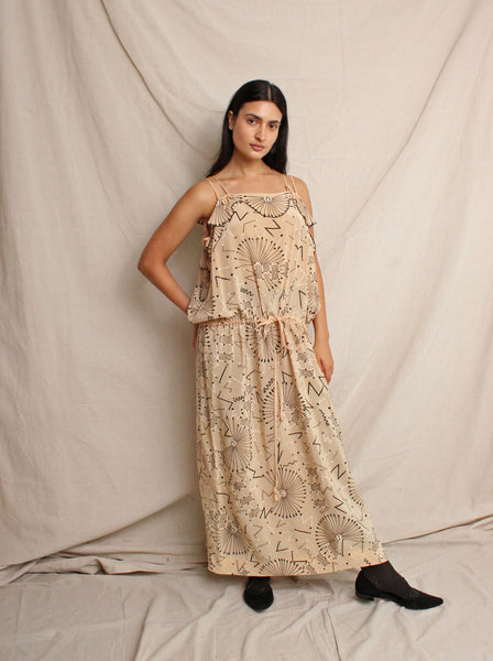 Zandra Rhodes Drop Waist Dress