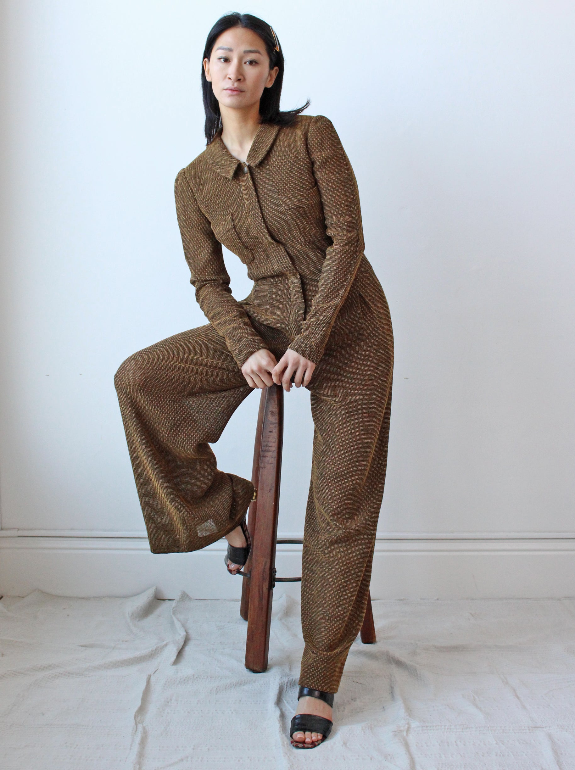 Chanel Knit Jumpsuit Here Studio