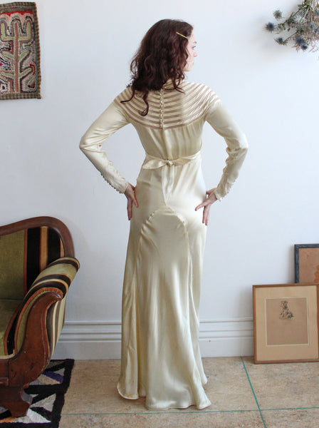 30s Charmeuse Gown