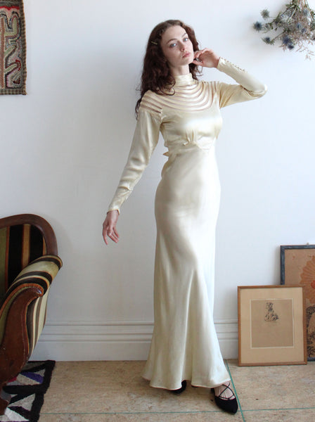 30s Charmeuse Gown